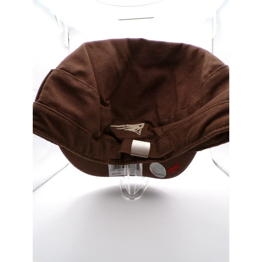 Reebok RBK Women's Patriots Brown Army Cap Canvas OSFA Y066W